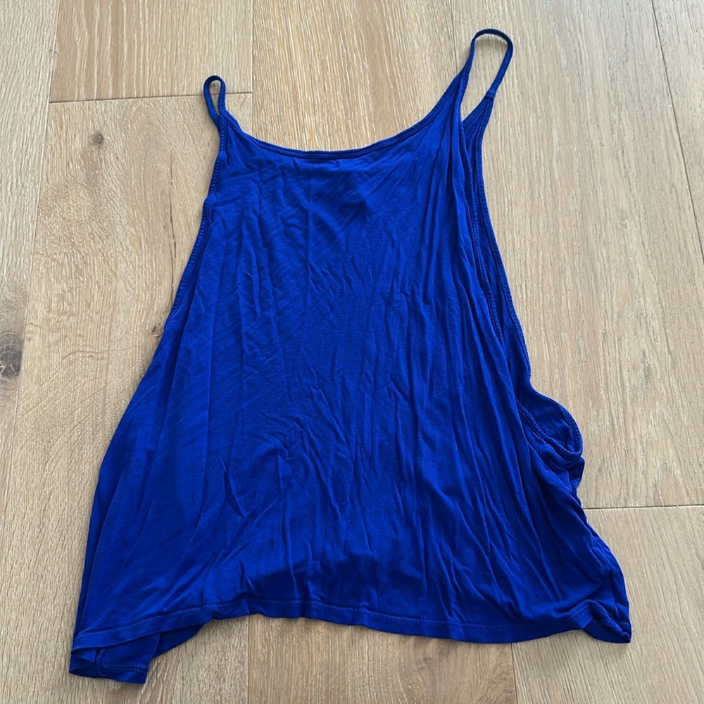 Women’s royal blue tank top